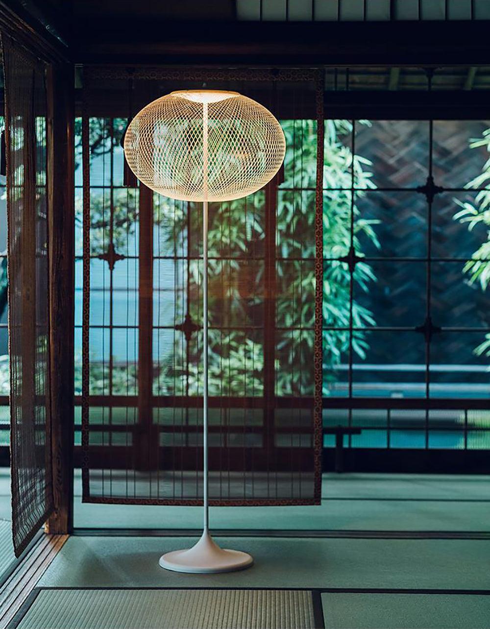 Metallic Meshwork Floor Lamp - Image 10