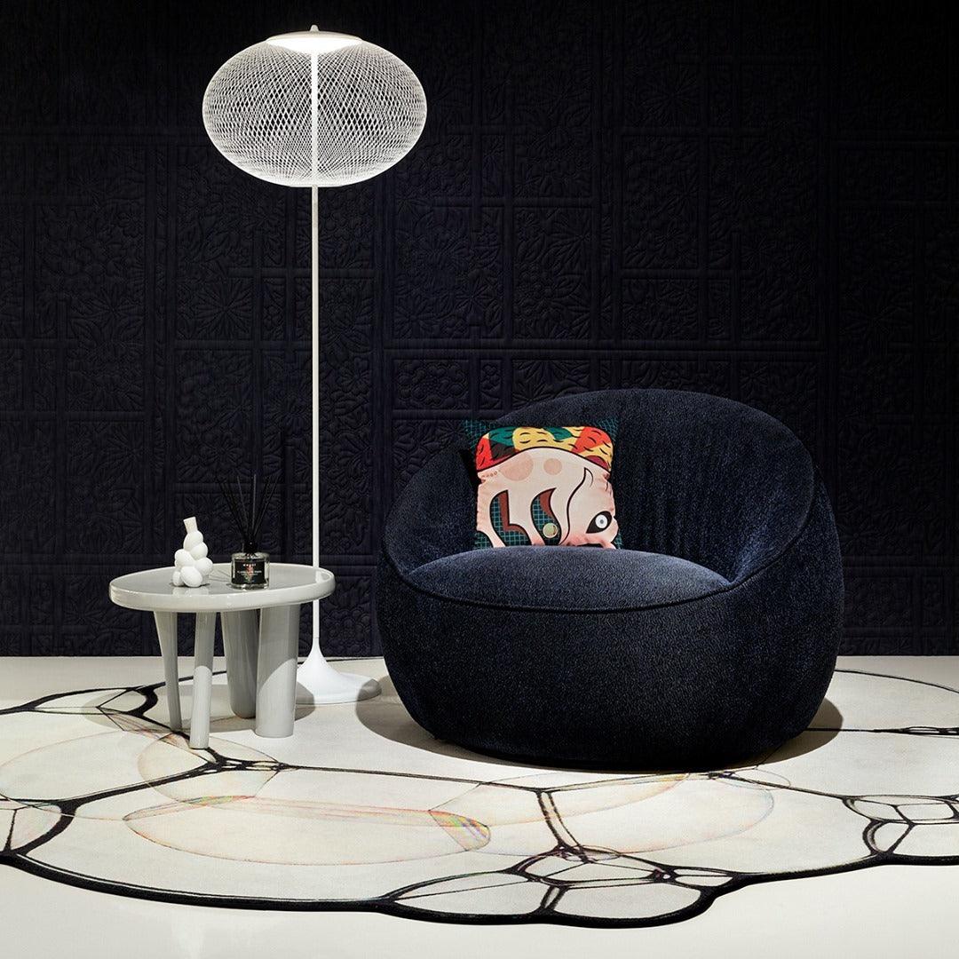 Metallic Meshwork Floor Lamp - Image 2