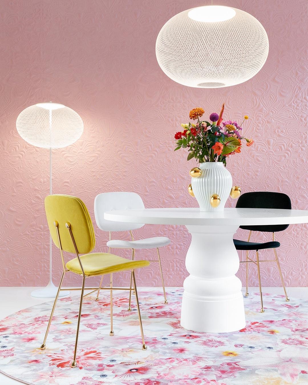Metallic Meshwork Floor Lamp - Image 8