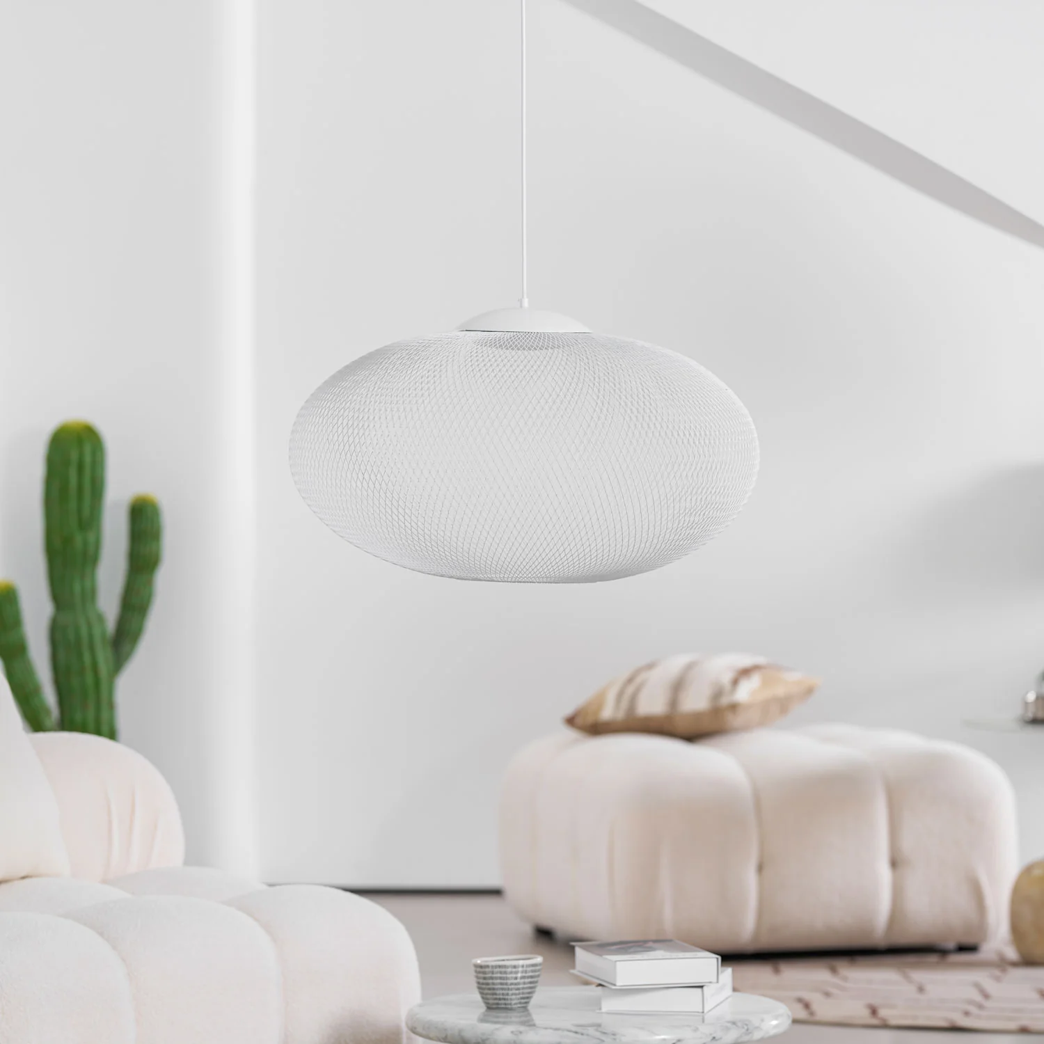 Metallic Meshwork Pendant Lamp - Image 3