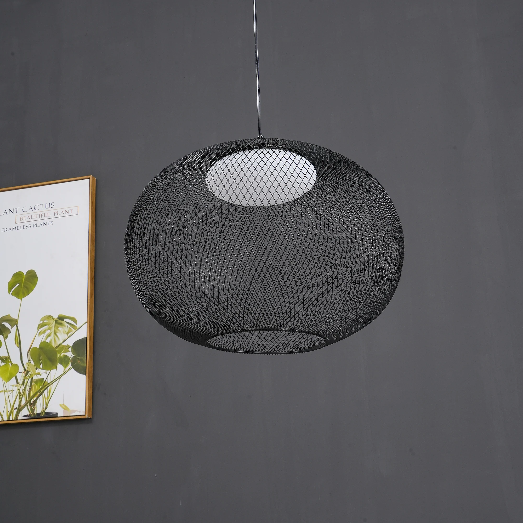 Metallic Meshwork Pendant Lamp - Image 35
