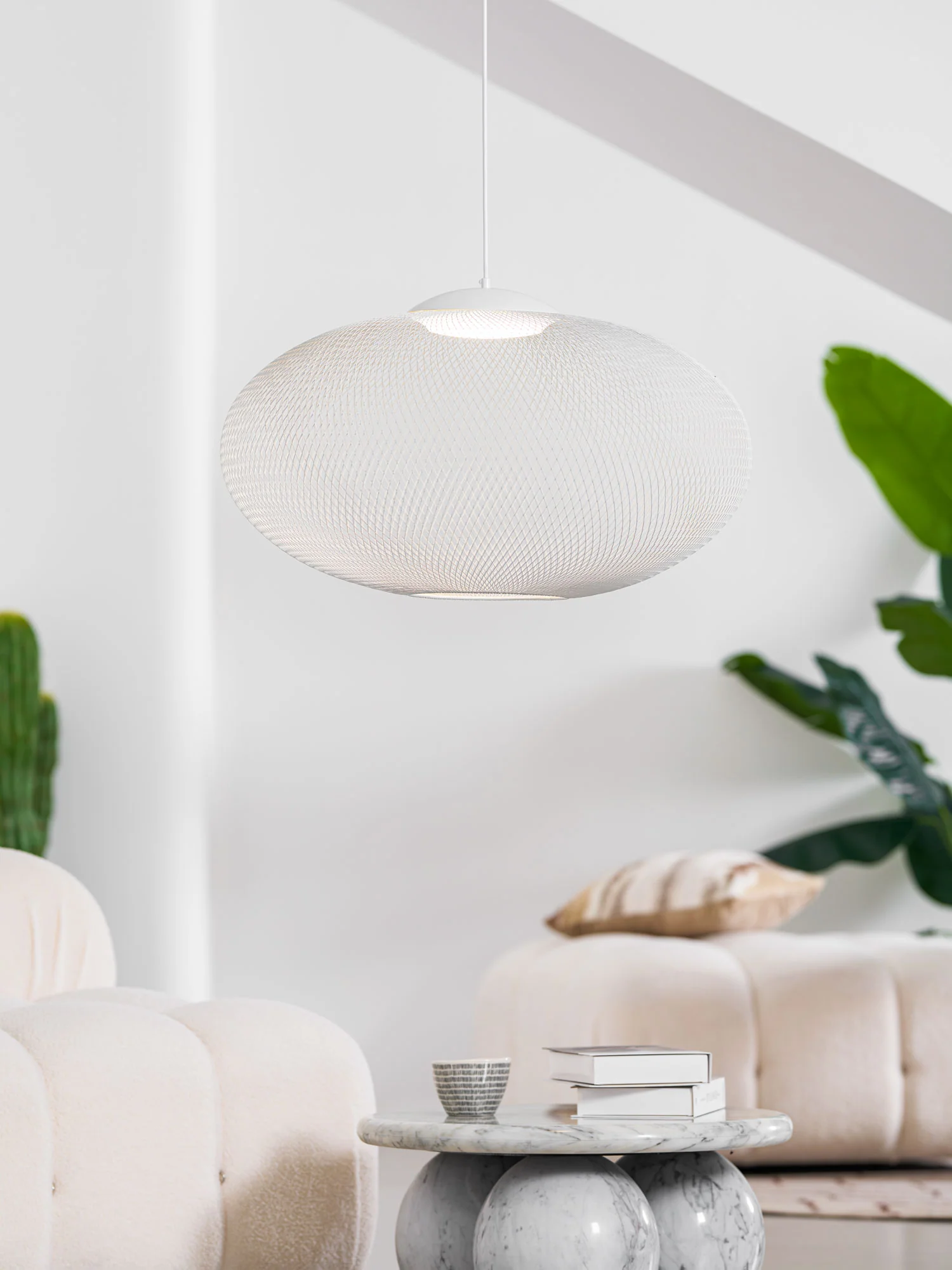 Metallic Meshwork Pendant Lamp - Image 6