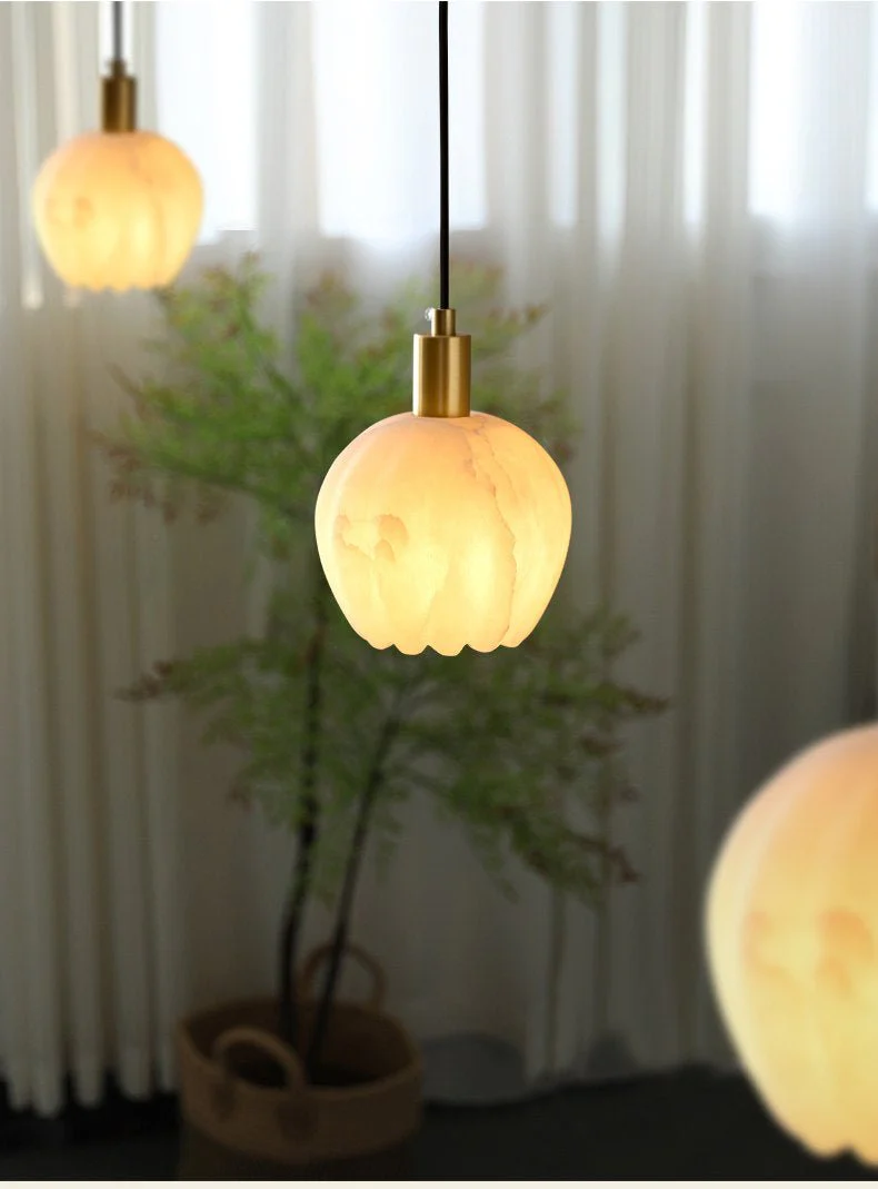 Mian Alabaster Pendant Lamp - Image 11