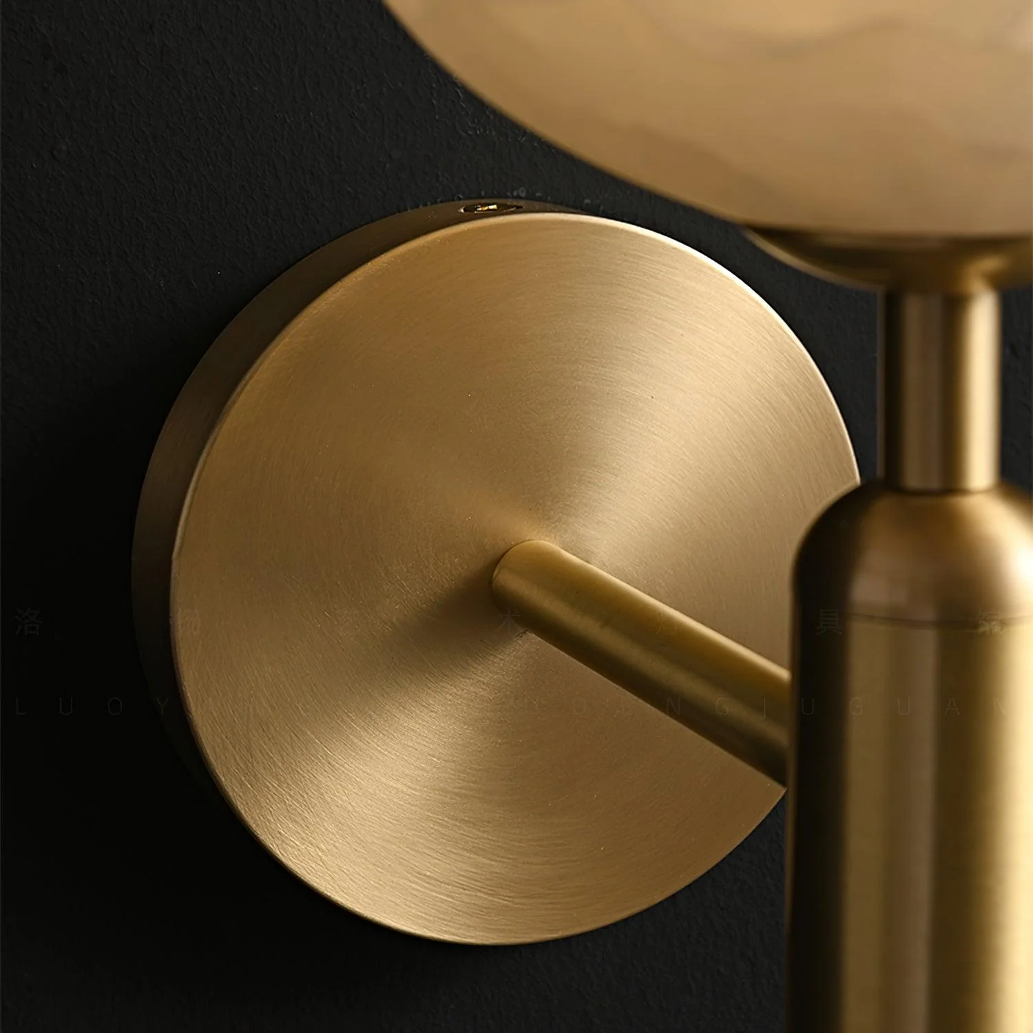 Mian Alabaster Plug-in Wall Lamp - Image 9