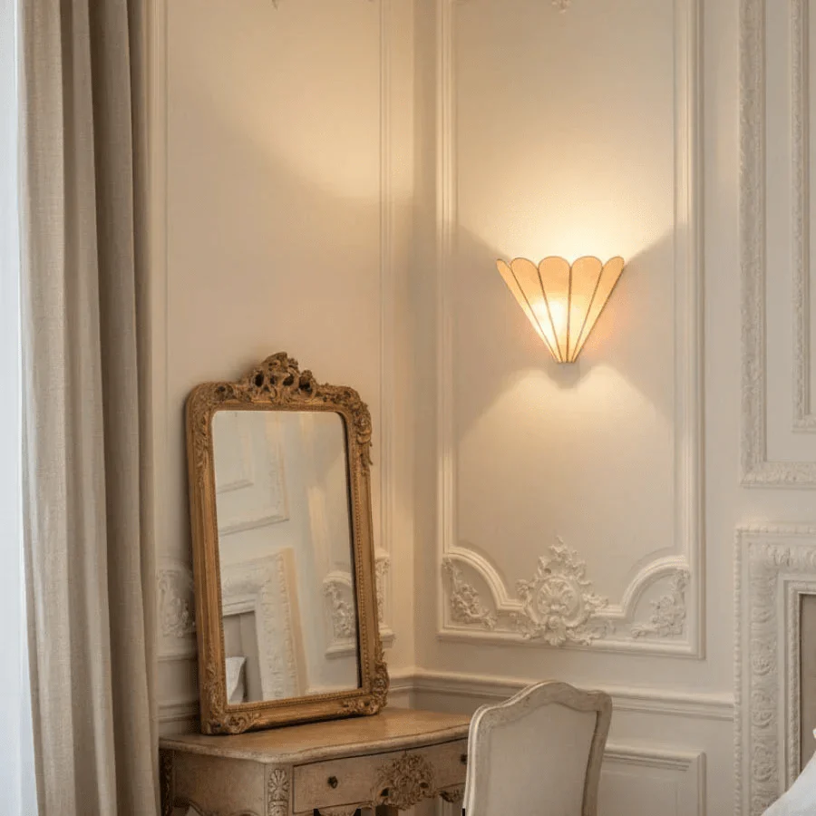 Mica Shell Petal Wall Lamp - Image 12