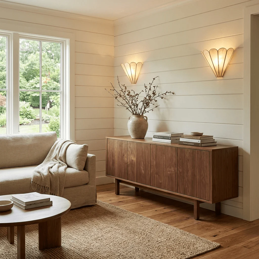 Mica Shell Petal Wall Lamp - Image 18