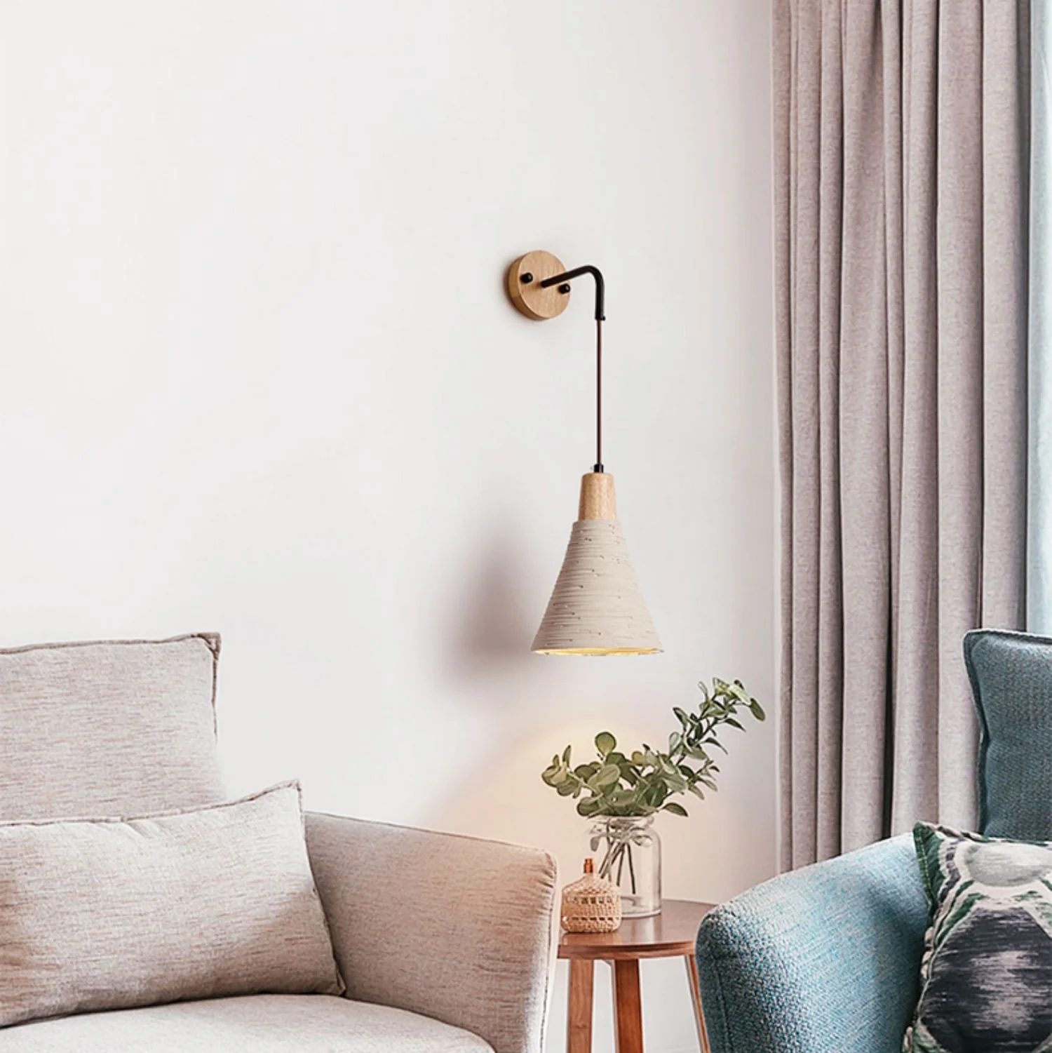 Microcement Wall Lamp - Image 6