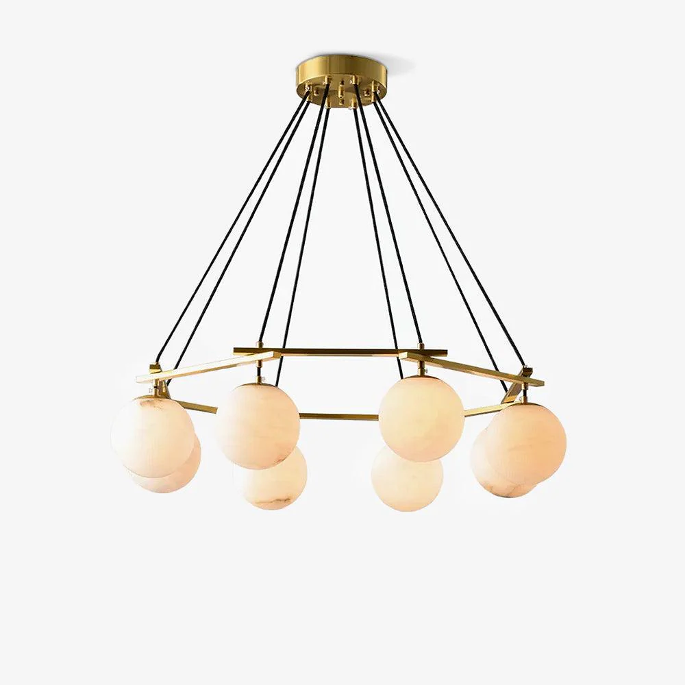 Miira Alabaster Chandelier - Image 13