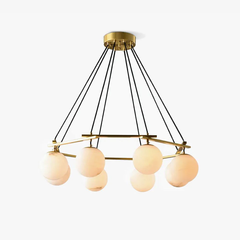 Miira Alabaster Chandelier - Image 15