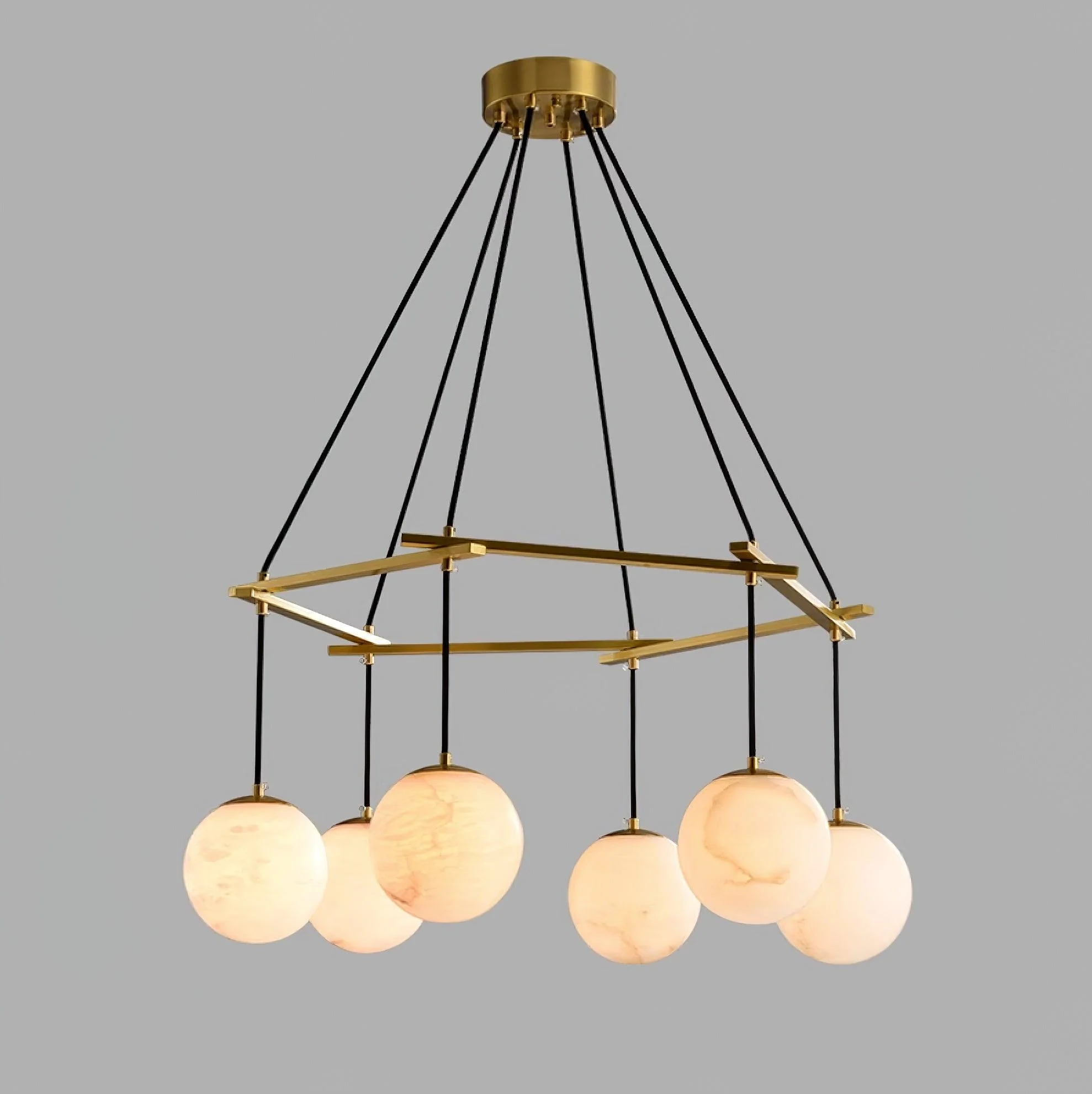 Miira Alabaster Chandelier - Image 6