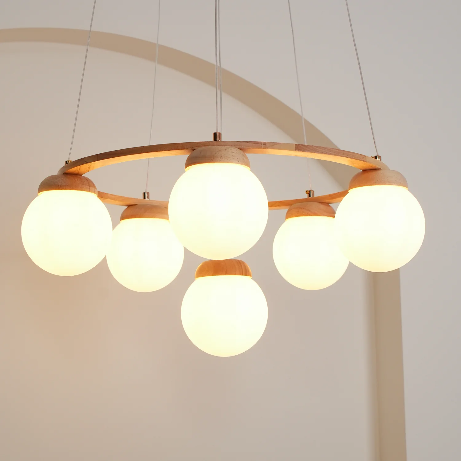 Miira Wood Chandelier - Image 11
