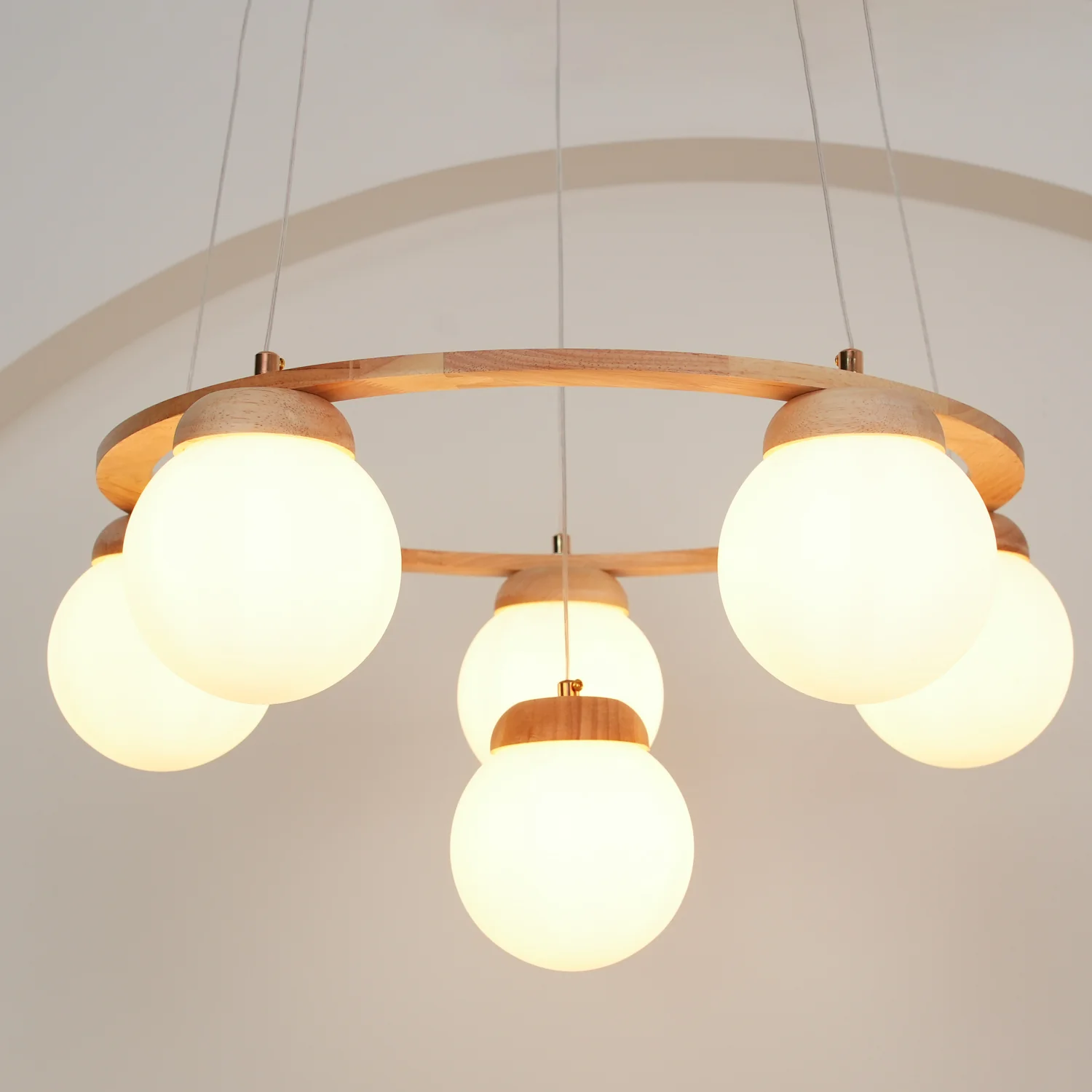 Miira Wood Chandelier - Image 7