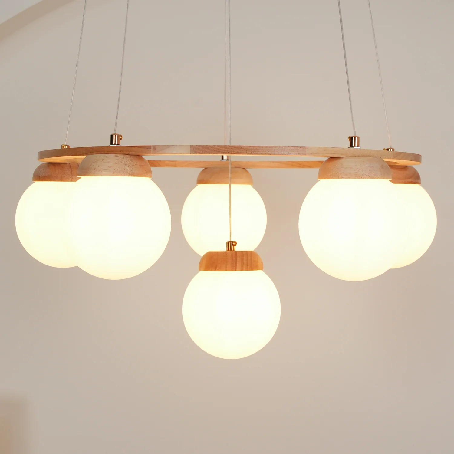 Miira Wood Chandelier - Image 8