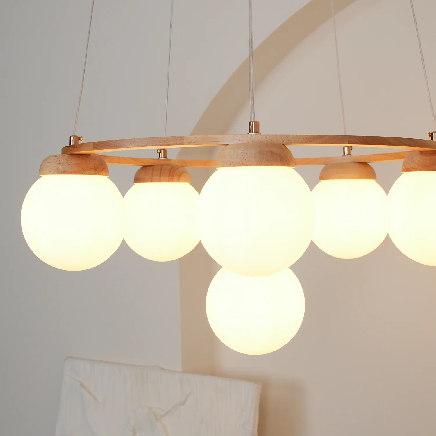 Miira Wood Chandelier - Image 9