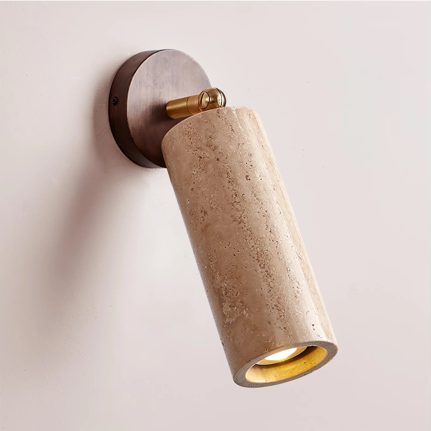 Milo Travertine Wall Spotlight - Image 8