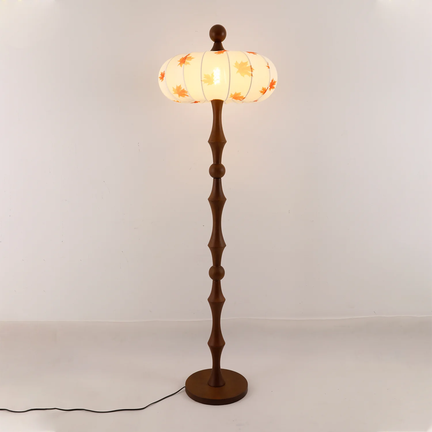 Milo Walnut Floor Lamp - Image 2