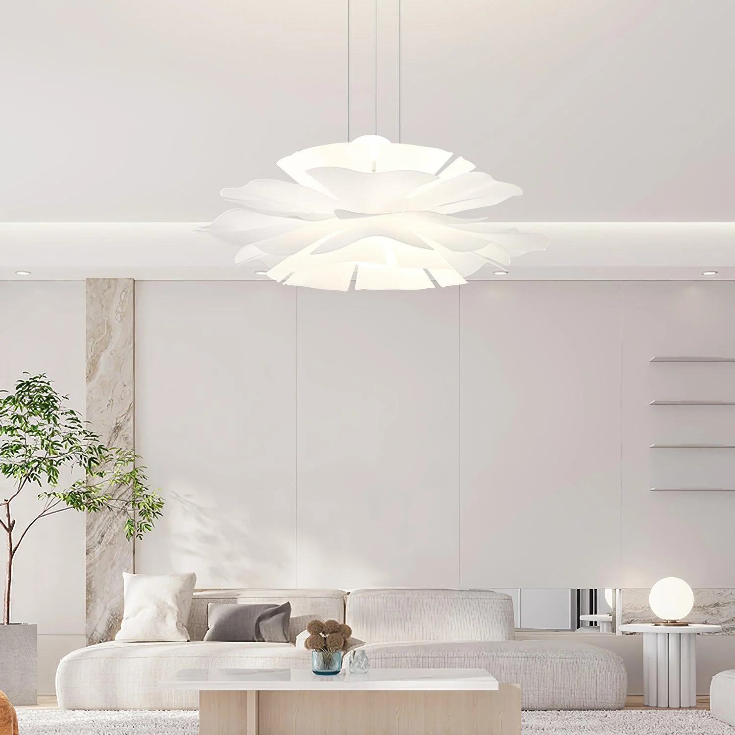 Lotus Flower Pendant Lamp - Image 2