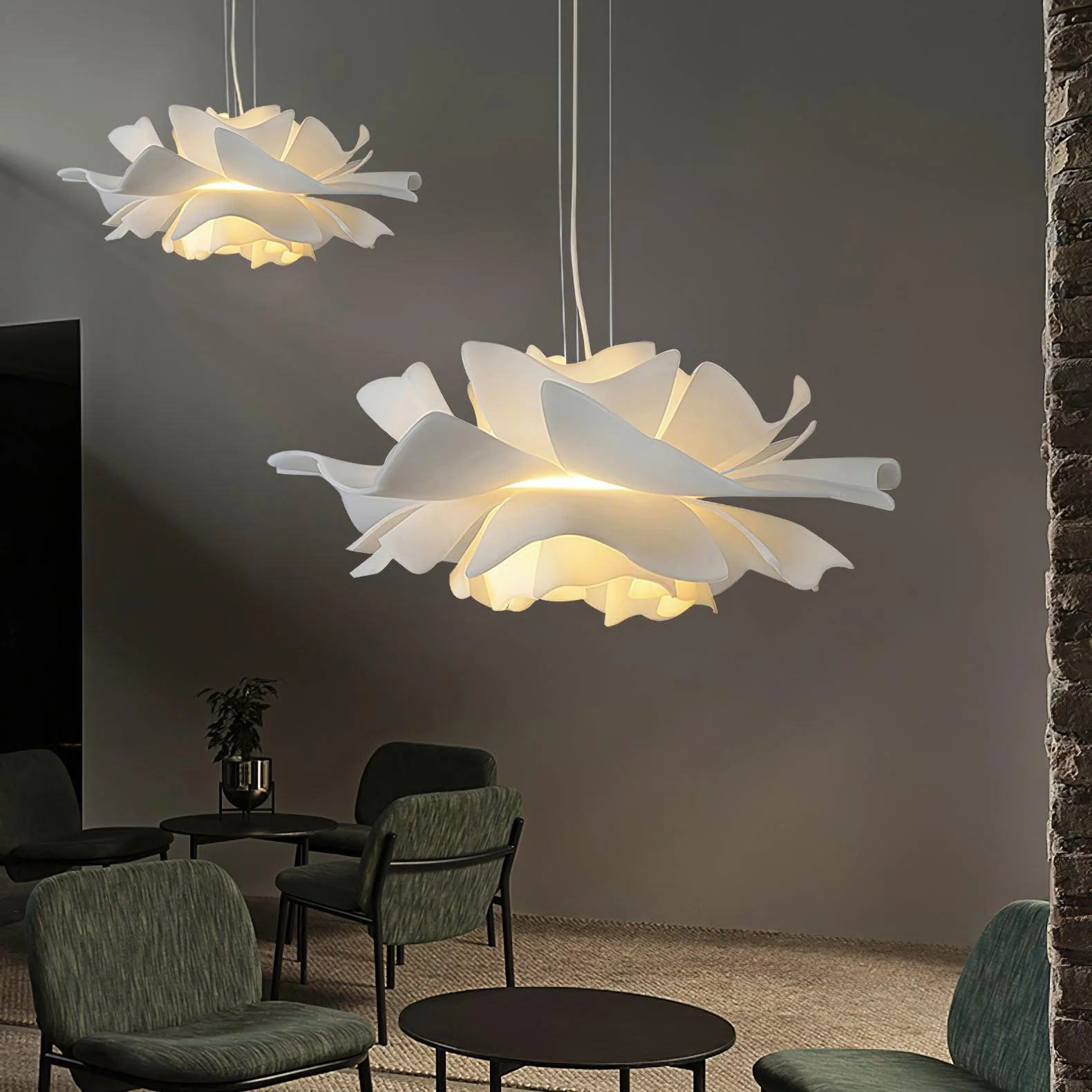 Lotus Flower Pendant Lamp - Image 44