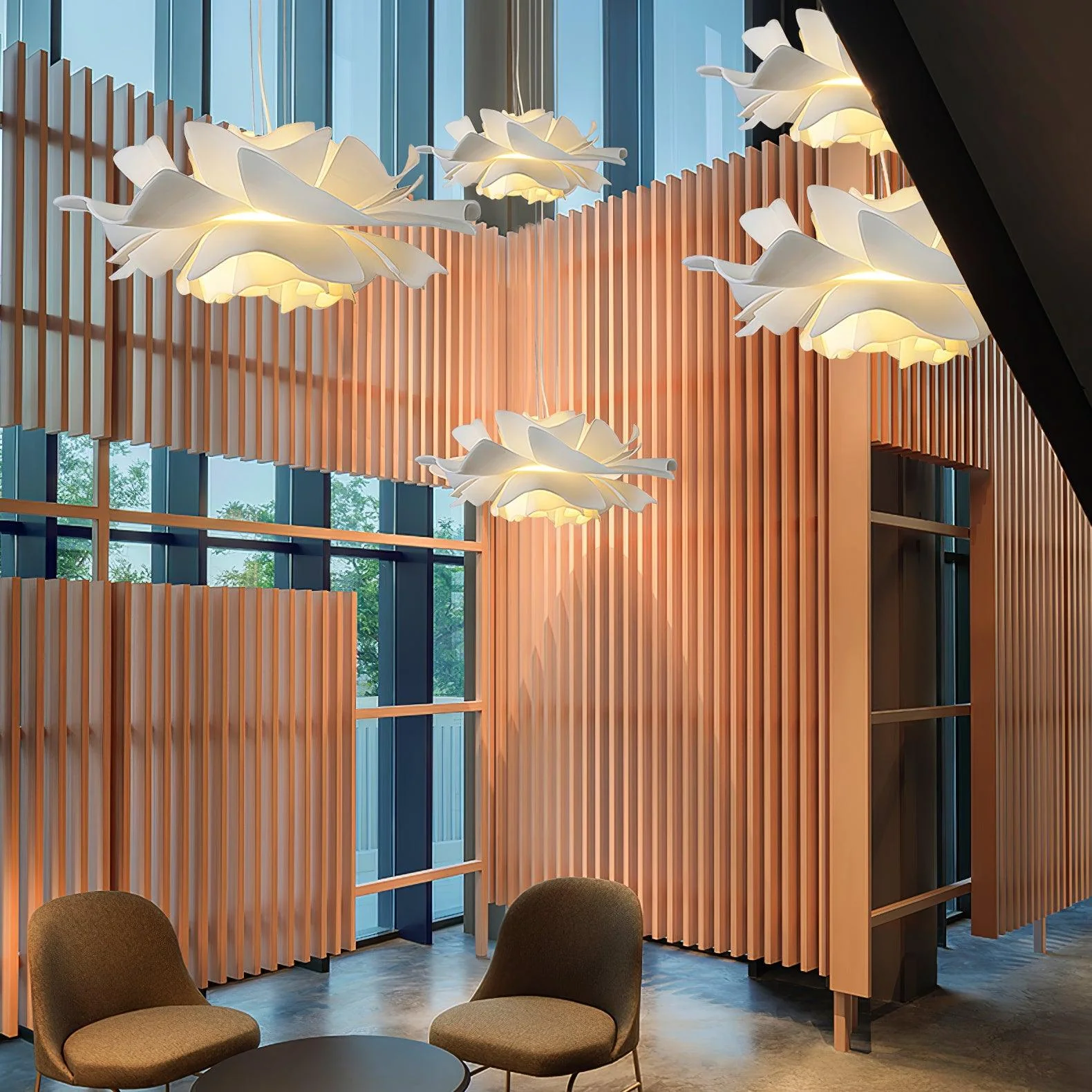 Lotus Flower Pendant Lamp - Image 55