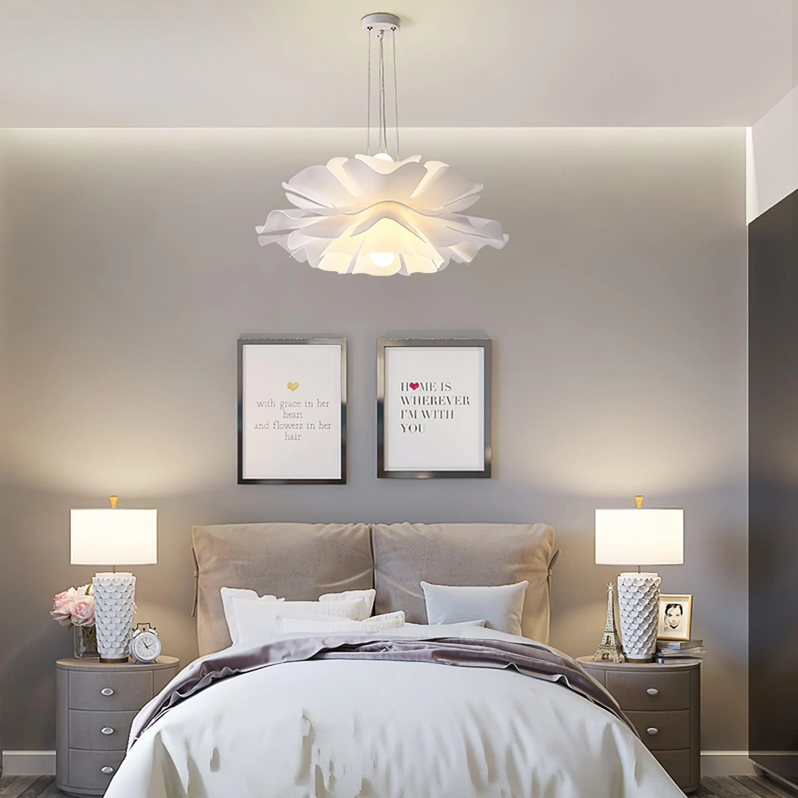 Lotus Flower Pendant Lamp - Image 59