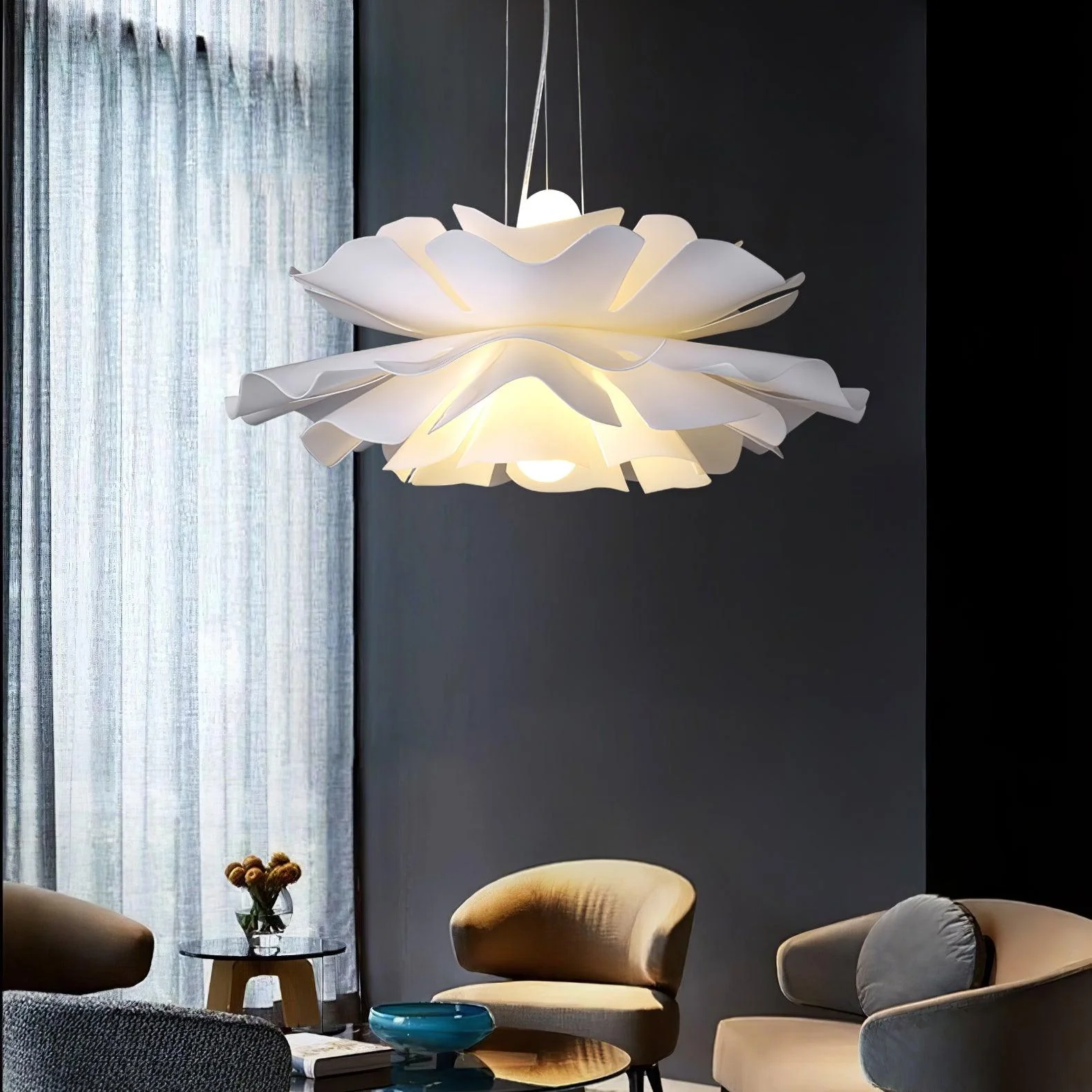Lotus Flower Pendant Lamp - Image 76