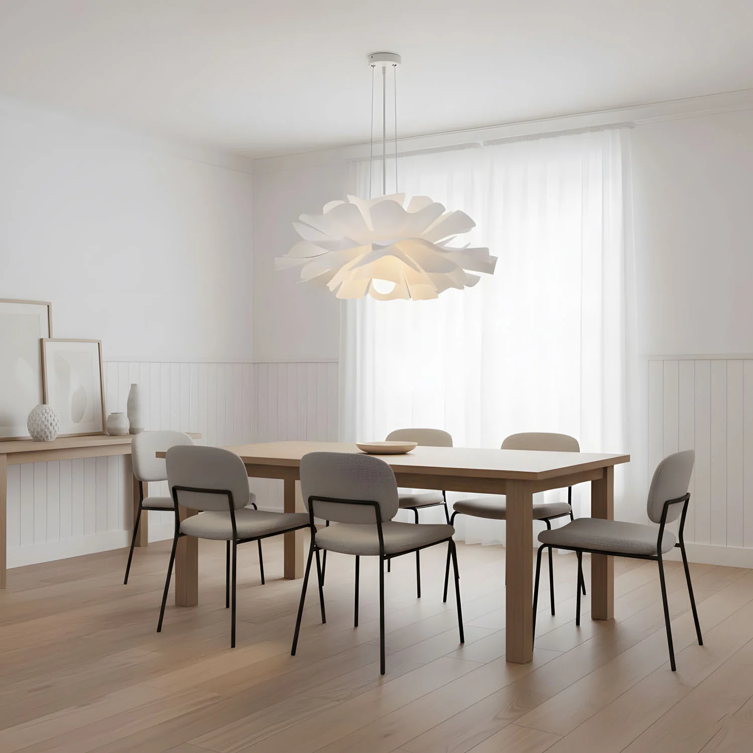 Lotus Flower Pendant Lamp - Image 9