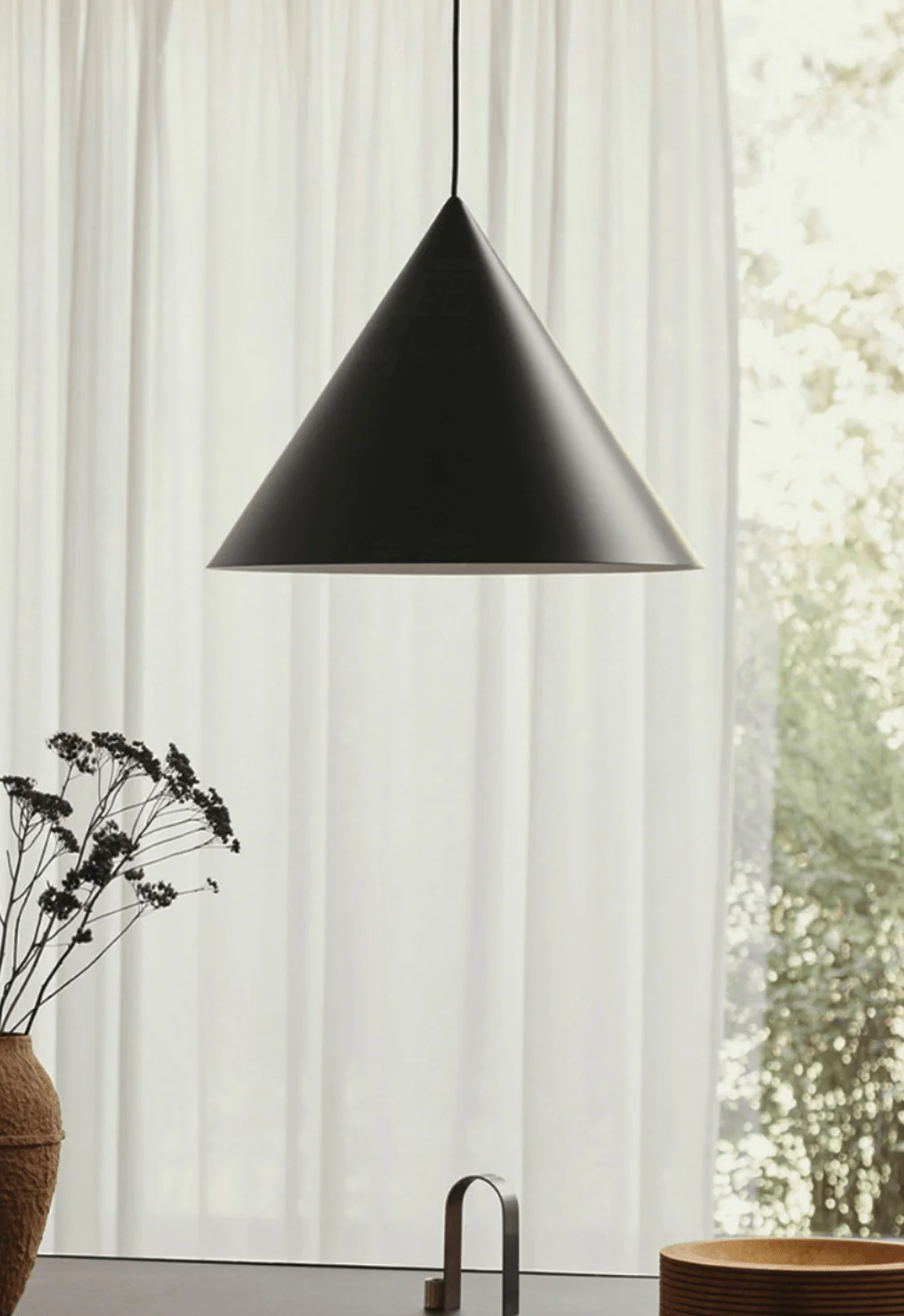 Minimalist Cone Pendant Lamp - Image 10