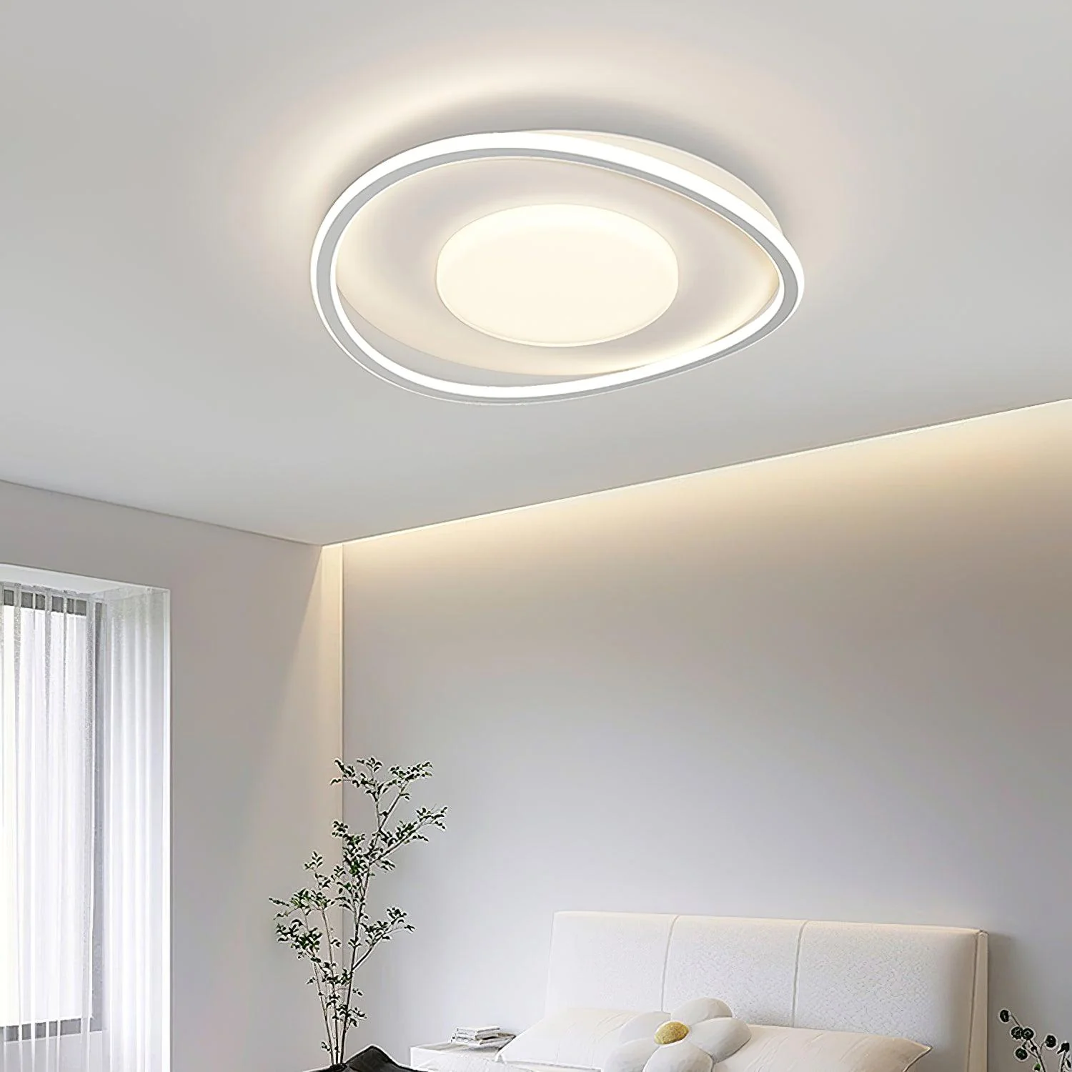 Minimalist Geometry LED Ceiling Light - Image 2