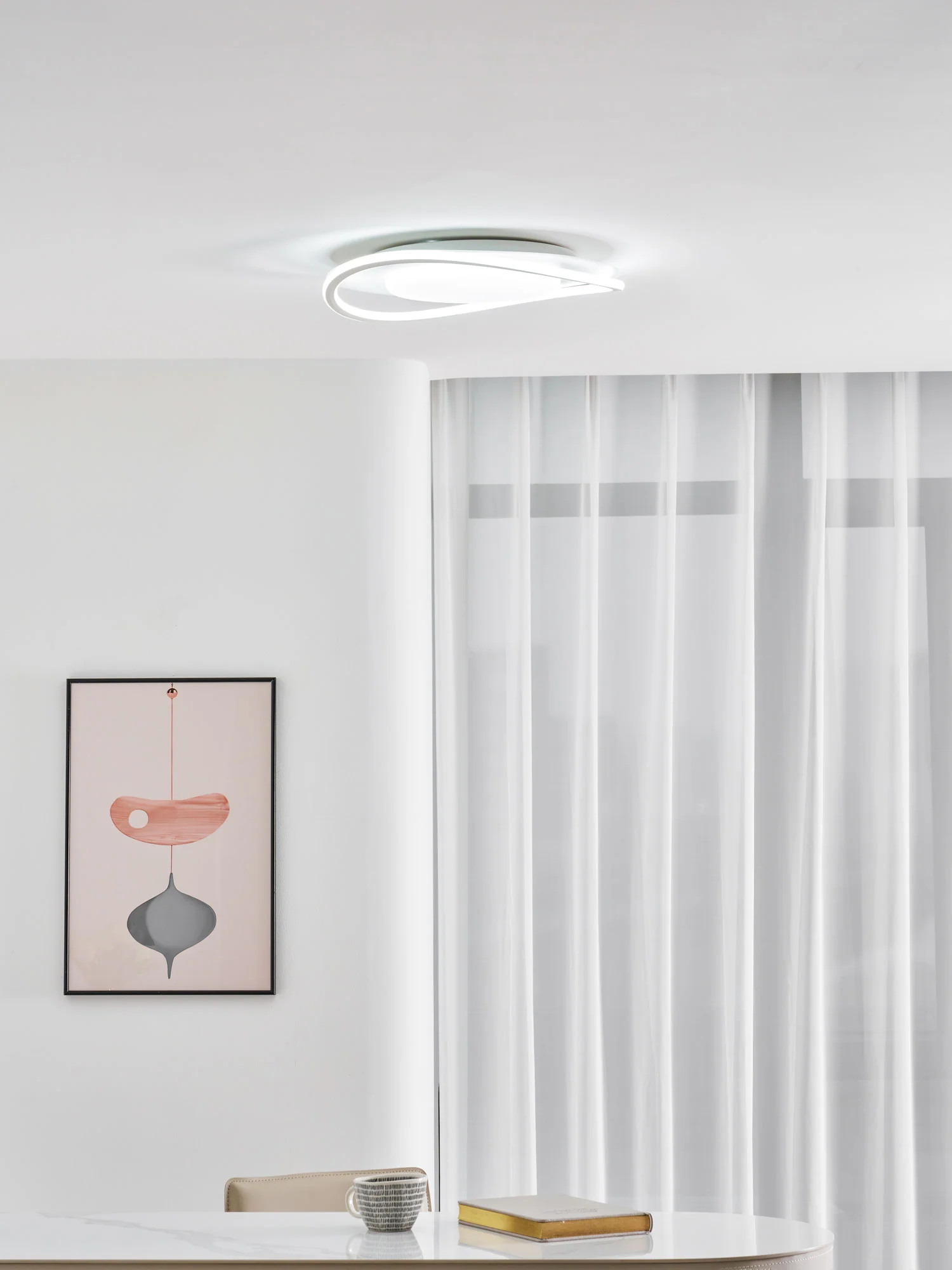 Minimalist Geometry LED Ceiling Light - Image 28