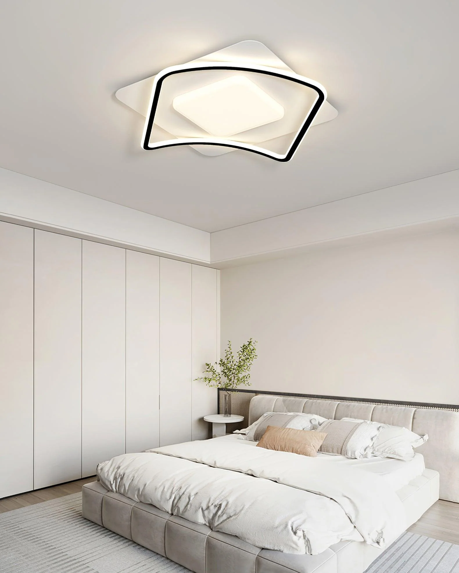 Minimalist Geometry LED Ceiling Light - Image 6