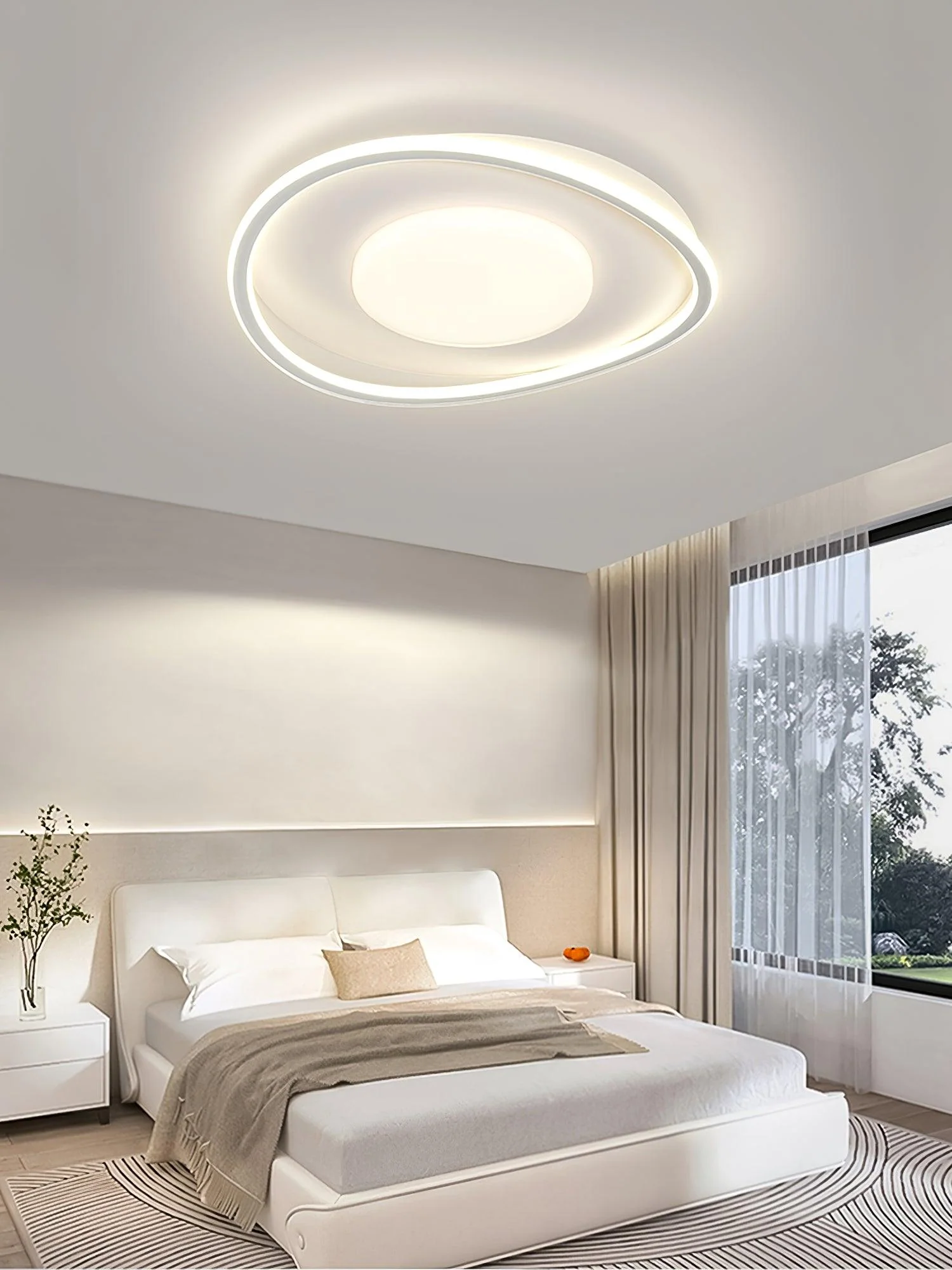 Minimalist Geometry LED Ceiling Light - Image 8