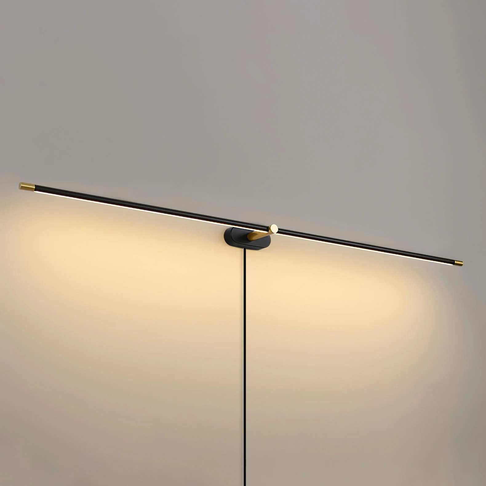 Minimalist Linear Plug-in Wall Lamp - Image 23