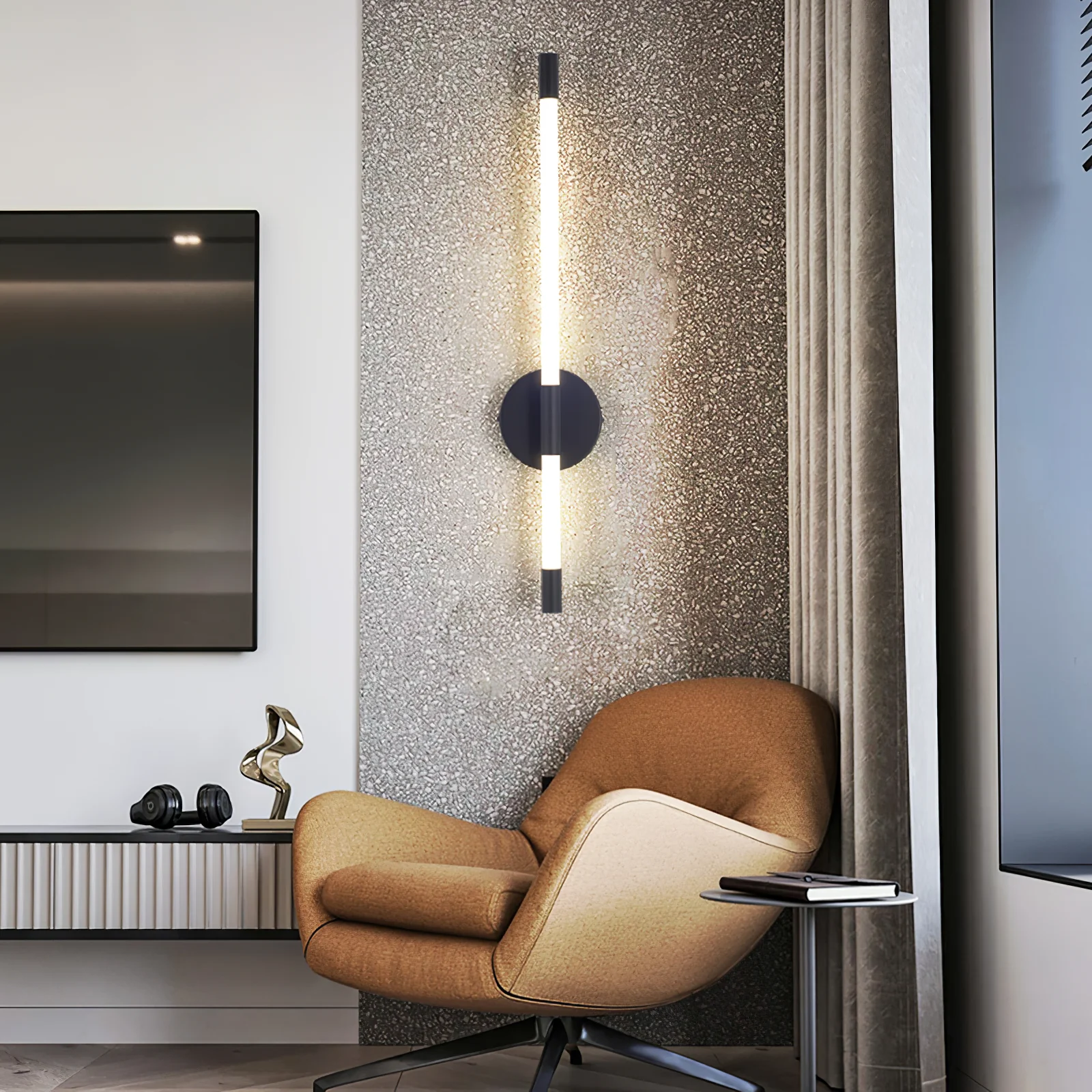 Minimalist Vertical Wall Sconce - Image 16