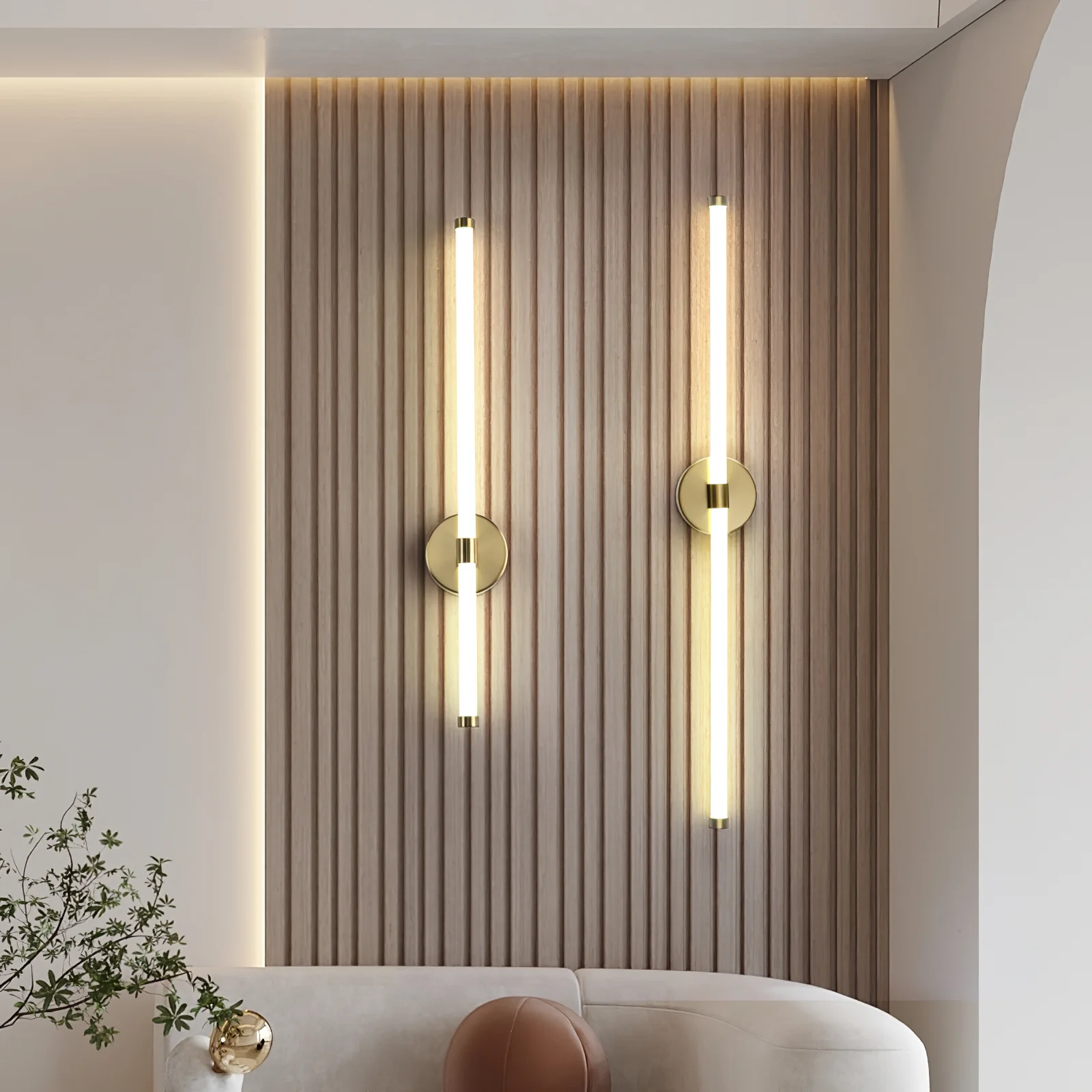 Minimalist Vertical Wall Sconce - Image 2