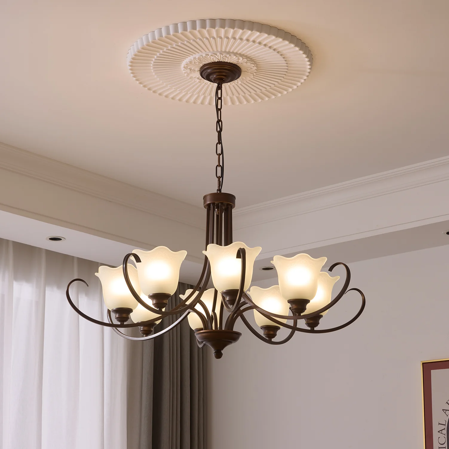 Mireille Floral Chandelier - Image 4