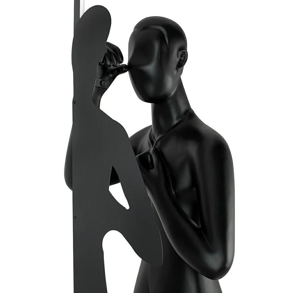 Mirror Sculpture Floor Lamp - Image 17