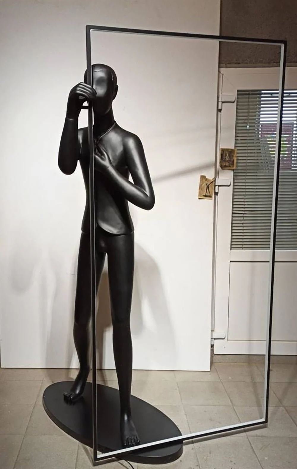 Mirror Sculpture Floor Lamp - Image 7