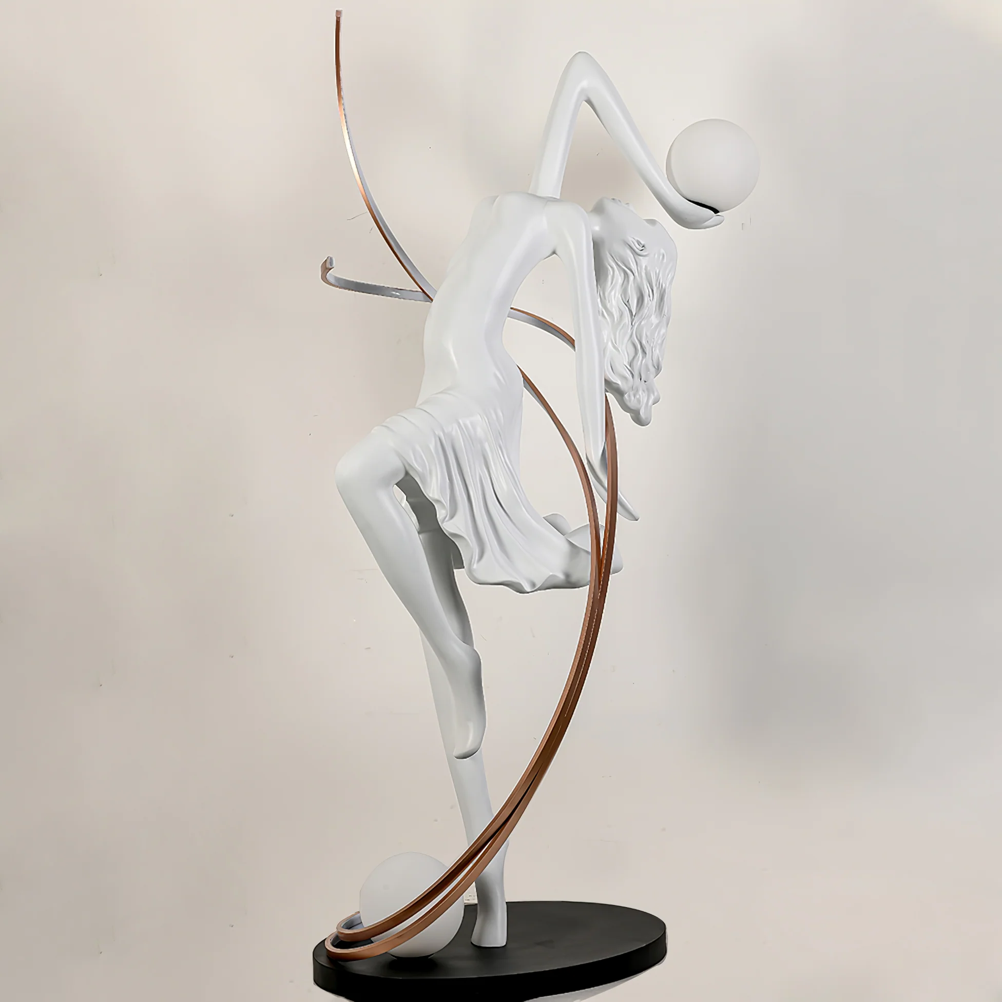 Misha Goddess Statue Floor Lamp - Image 15
