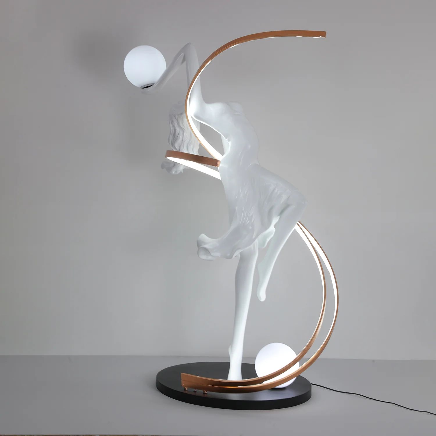 Misha Goddess Statue Floor Lamp - Image 37