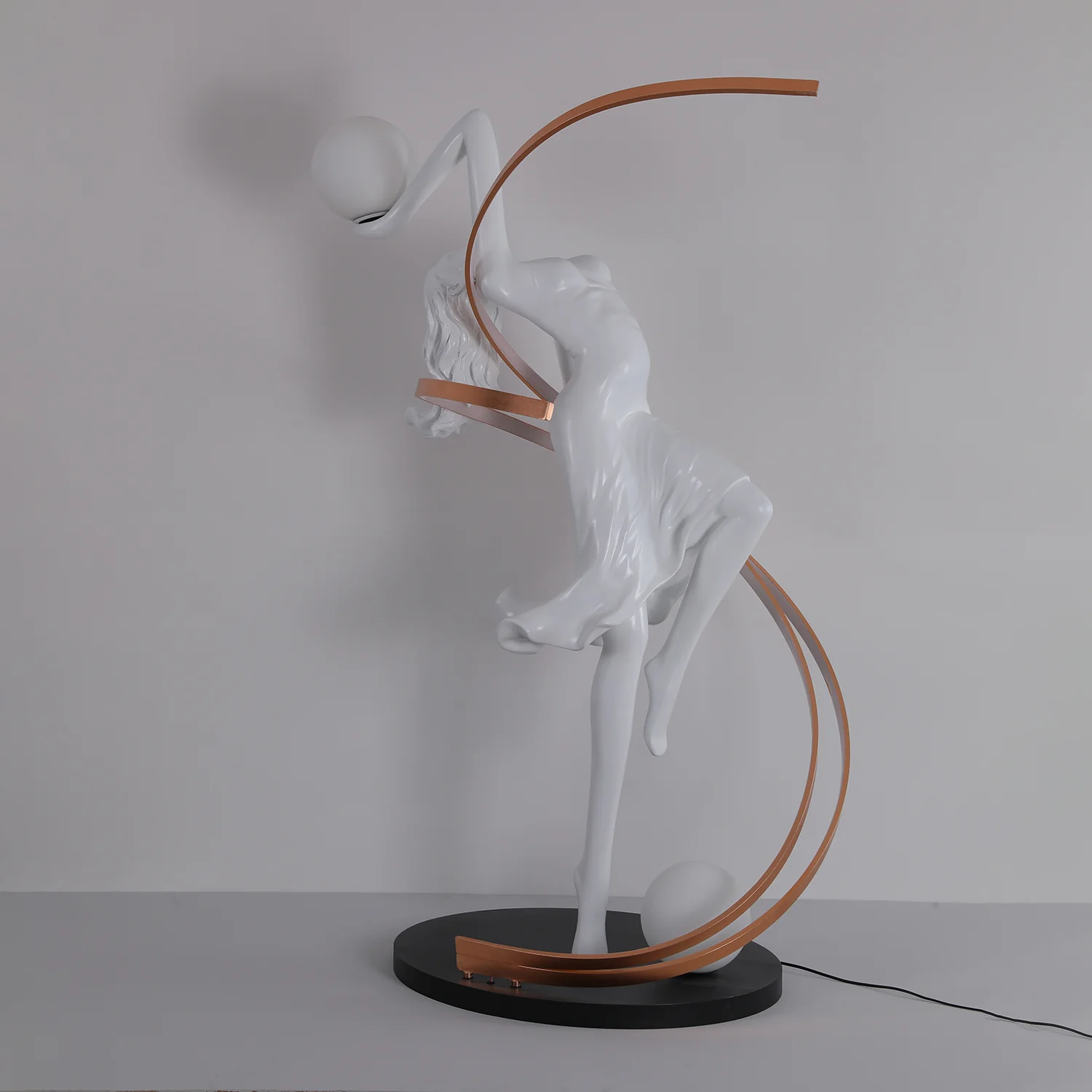 Misha Goddess Statue Floor Lamp - Image 38