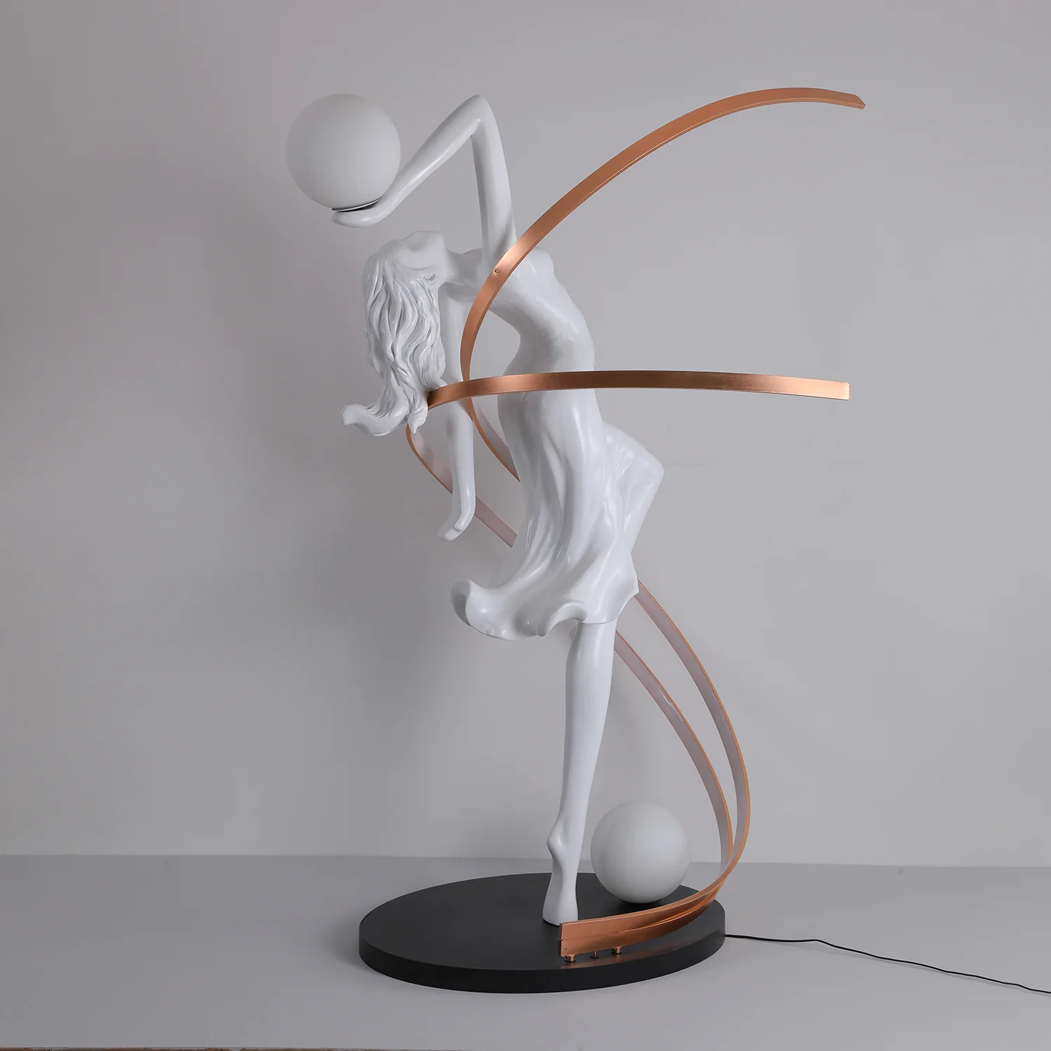 Misha Goddess Statue Floor Lamp - Image 39