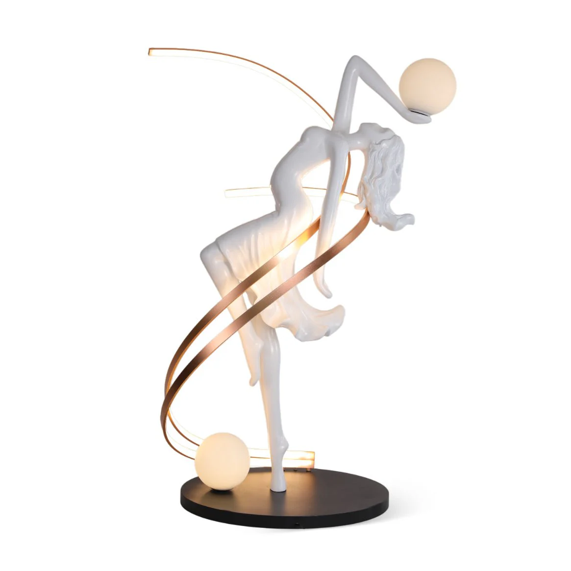 Misha Goddess Statue Floor Lamp - Image 43