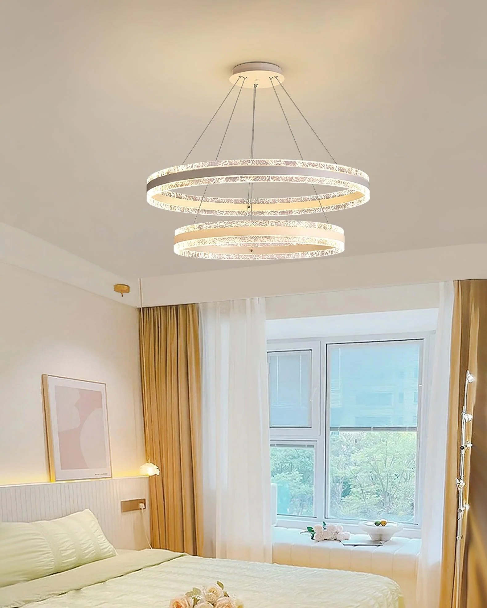 Modern Circle LED Chandelier - Image 5