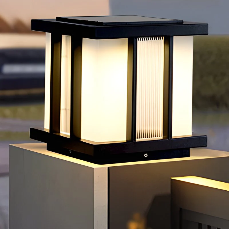 Modern Cube Solar Outdoor Light - Image 12
