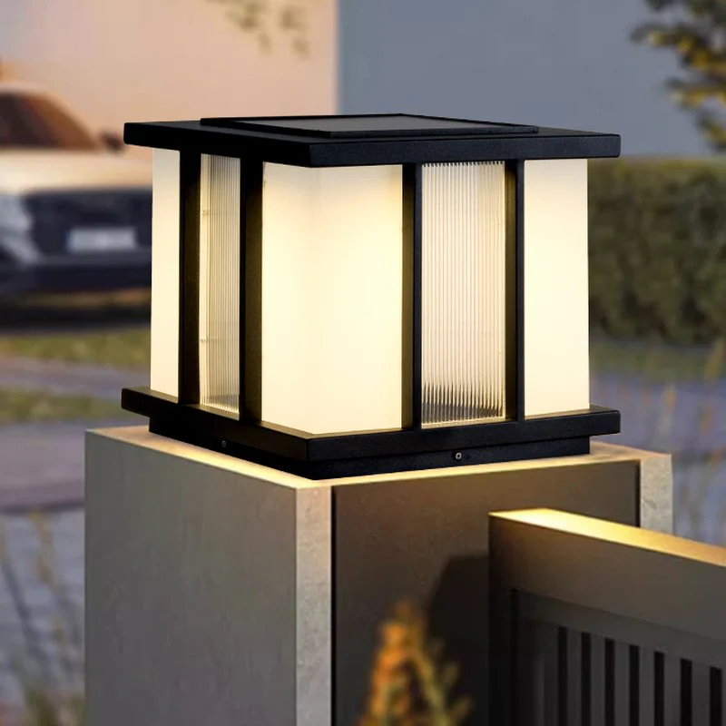 Modern Cube Solar Outdoor Light - Image 5