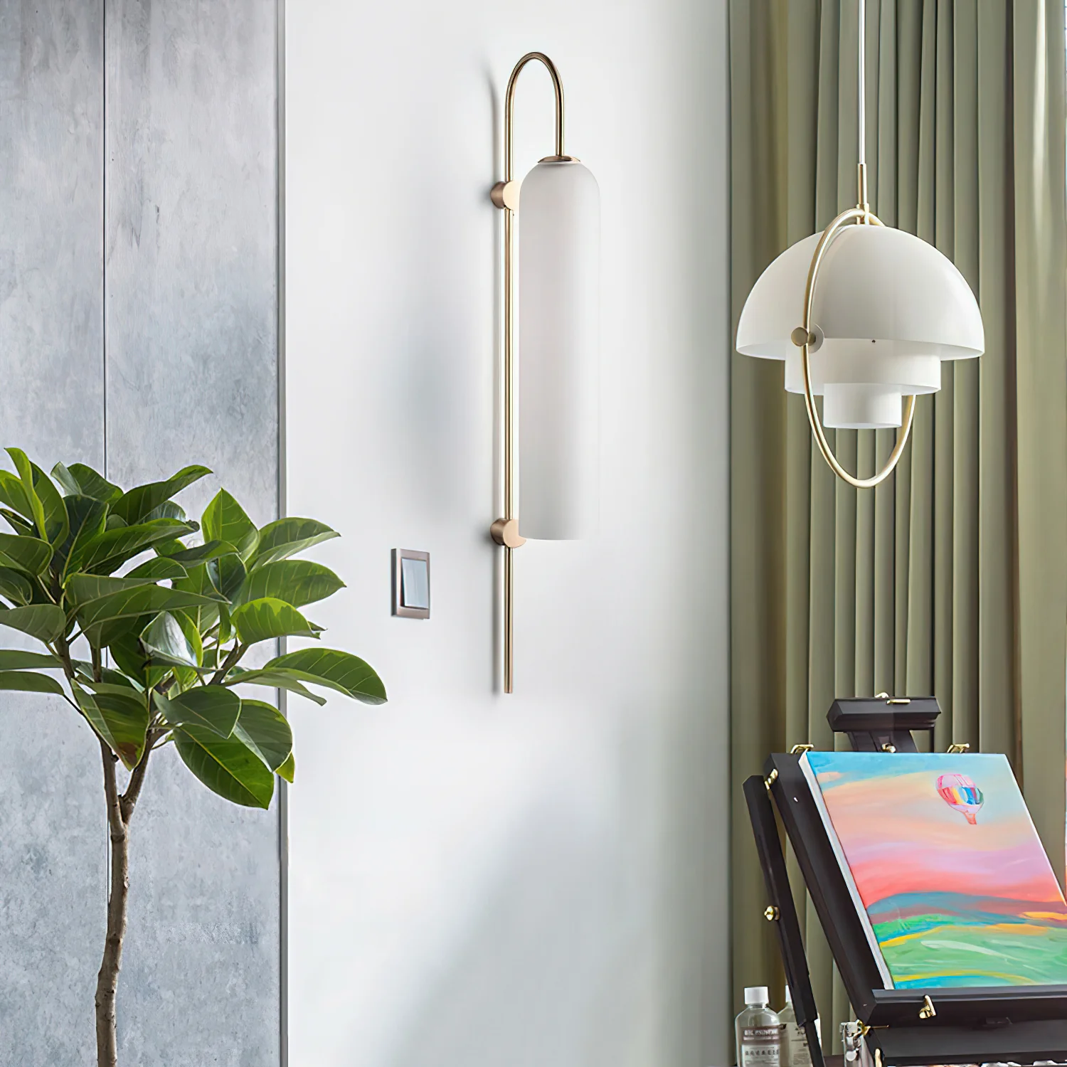 Modern Glass Wall Lamp - Image 7