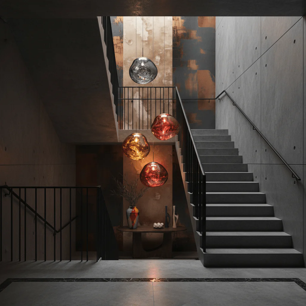 Modern Lava Pendant Lamp - Image 6