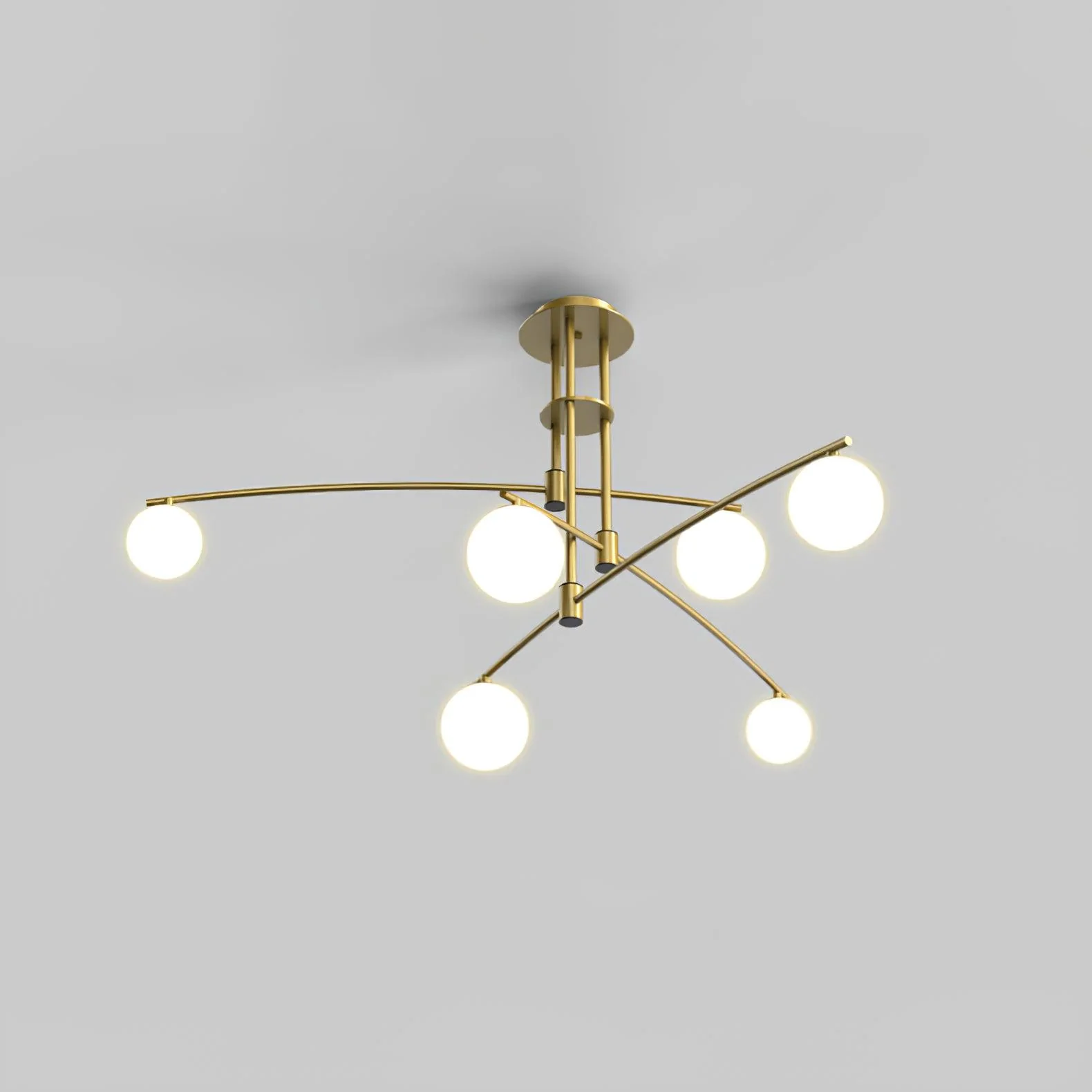 Modern Long Arm Chandelier - Image 25
