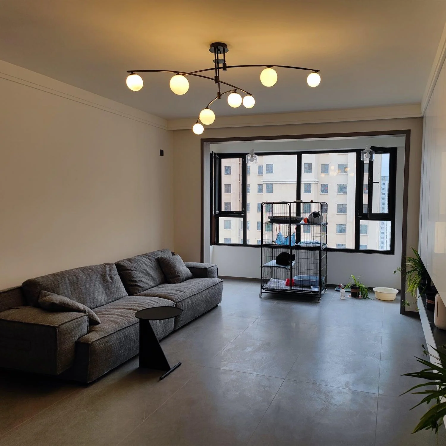 Modern Long Arm Chandelier - Image 7