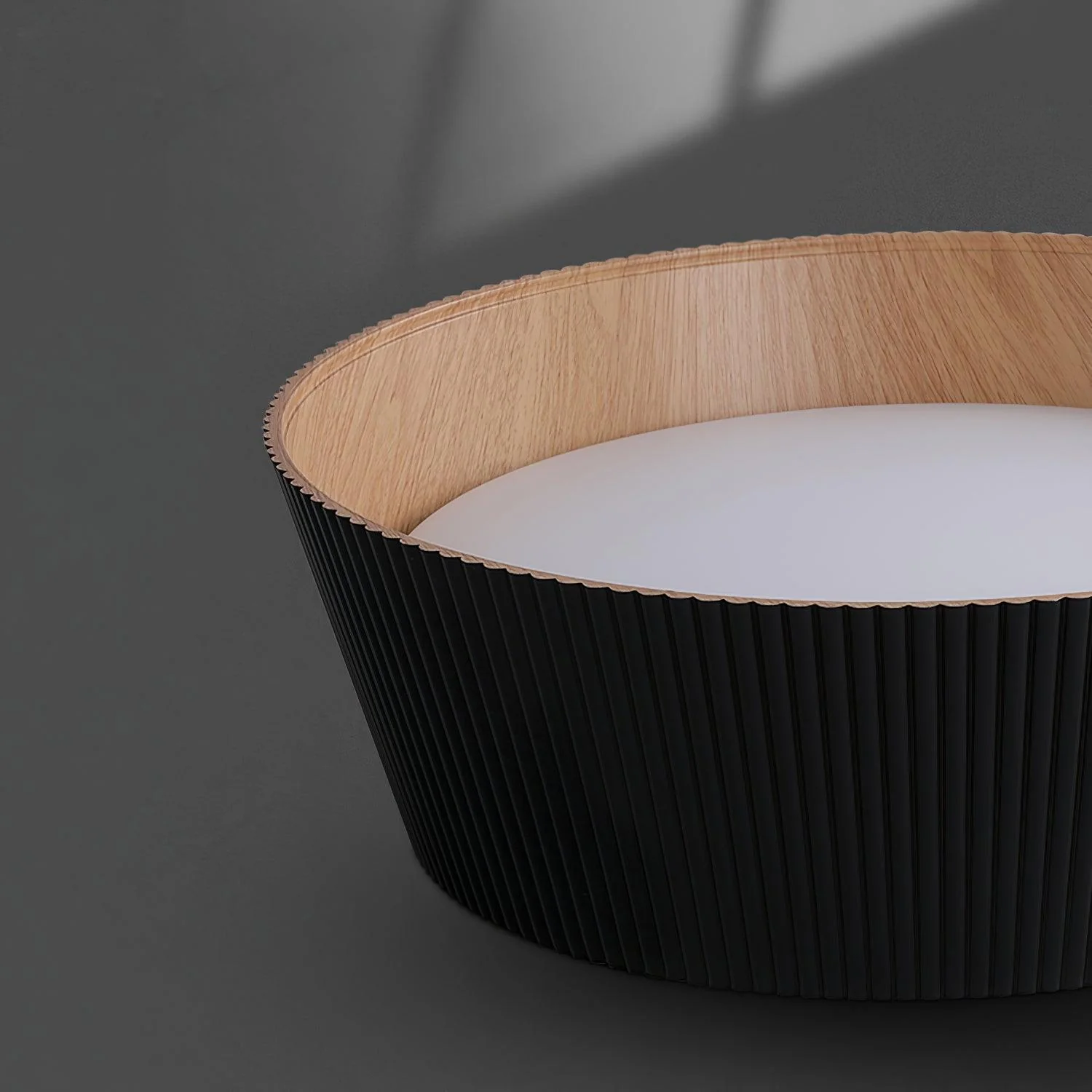 Modern Ribbed Ceiling Light - Image 39